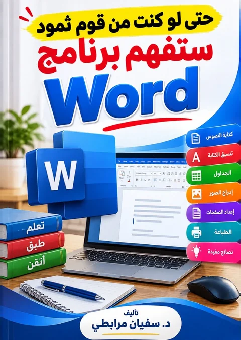 غلاف كتاب حتى لو كنت من قوم ثمود ستفهم برنامج وورد
